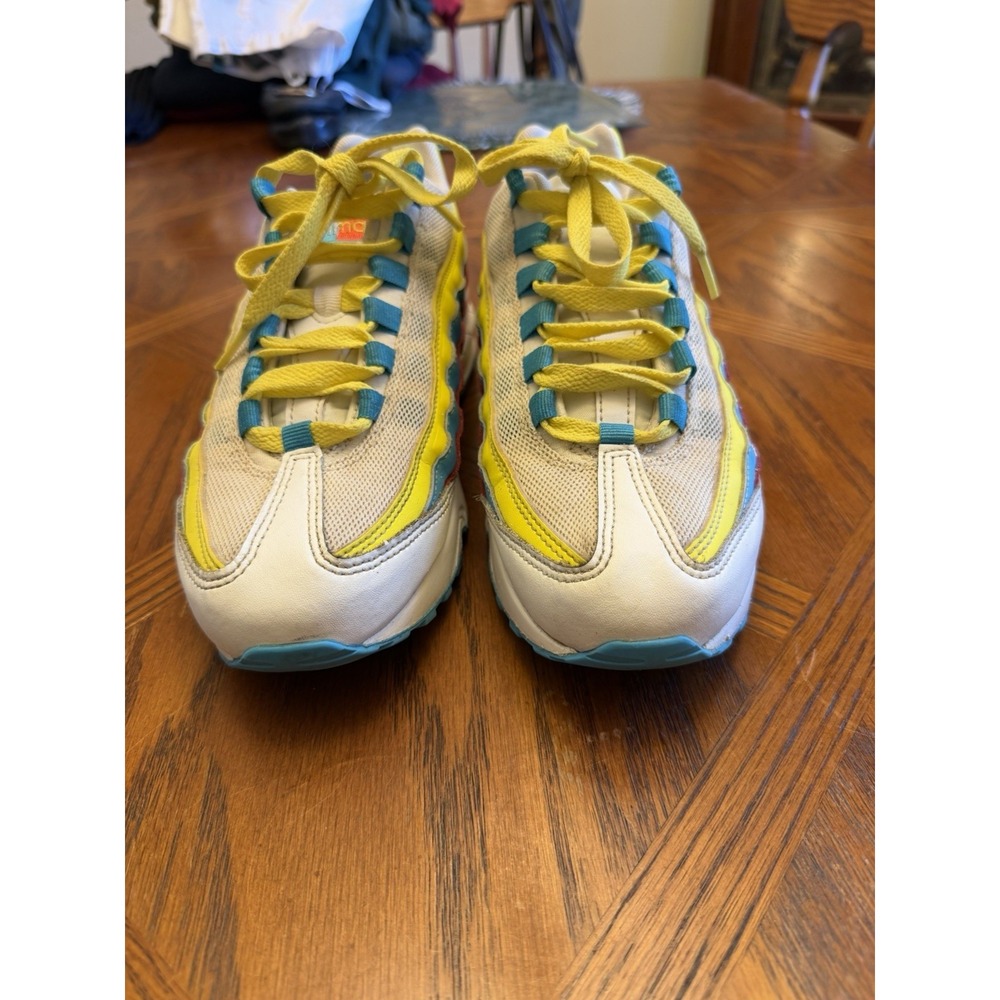 Blue Fury Nike Air Max 95 Shoes in Size 7Y